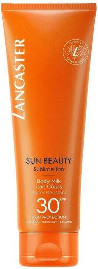 Αντηλιακή Κρέμα Σώματος Lancaster Sun Beauty Sublime Tan Αδιάβροχη SPF30 250ml