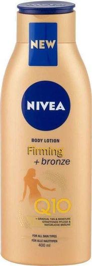 Κρέμα Σώματος Nivea Q10 Firming + Bronze για Σύσφιξη 400ml