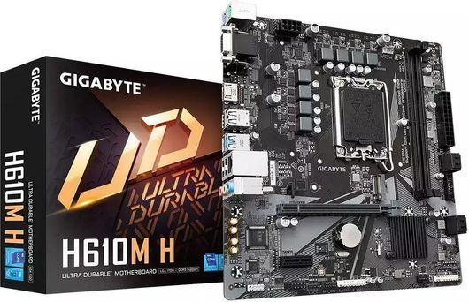 Μητρική Κάρτα Gigabyte H610M H rev. 1.0 Micro ATX με Intel 1700 Socket