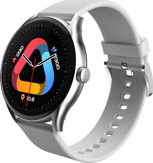 Smartwatch QCY Gt S8 46mm Aluminium Case & Silicone Strap Grey