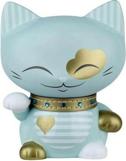 Διακοσμητική Γάτα Graffiti 05229 Πολυρητίνης Mani The Lucky Cat 10x13x8cm