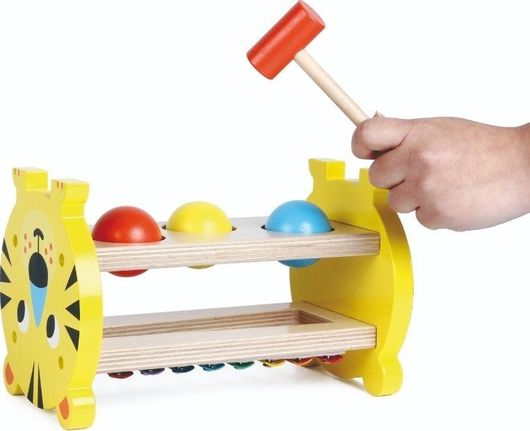 Ξυλόφωνο Andreu Toys Tiger Ξύλινο για 12+ Μηνών