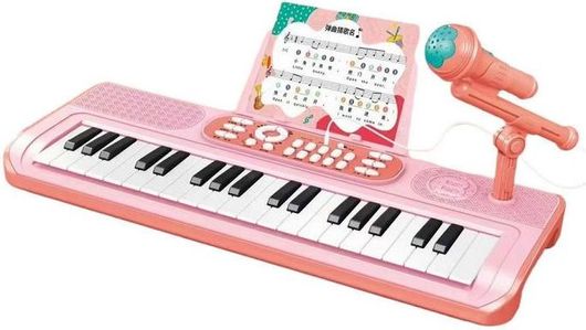 Αρμόνιο με Μικρόφωνο για 3+ Ετών Ροζ