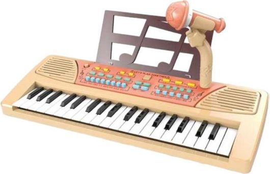 Παιδικό Πιάνο με Μικρόφωνο για 3+ Ετών