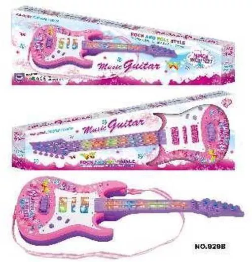 Κιθάρα Ηλεκτρονική για 3+ Ετών Ροζ