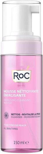 Roc Energising Cleansing Mousse All Skin Types Αφρός Καθαρισμού Προσώπου 150ml