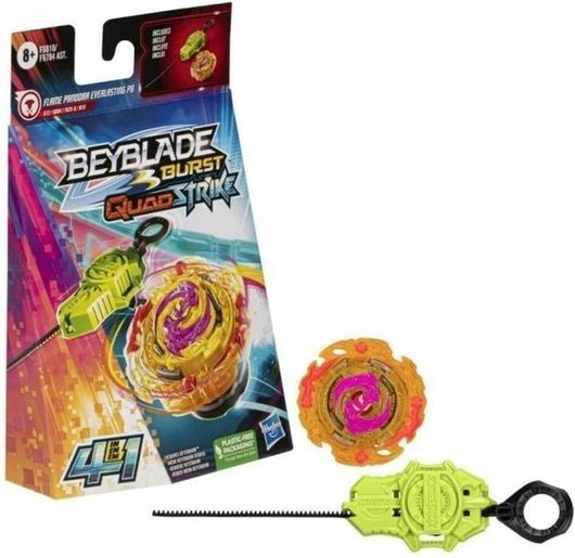 Διαδραστικό Παιχνίδι Hasbro Beyblade Flame Pandora Everlasting Quad Strike για 8+ Ετών