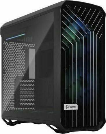 Κουτί Υπολογιστή Fractal Design Torrent RGB TG Light Tint Gaming Midi Tower με Πλαϊνό Παράθυρο Μαύρο