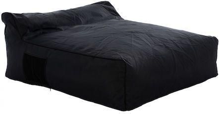 Πουφ Πολυθρόνα HomeMarkt Yamin 140x140x60cm Μαύρο