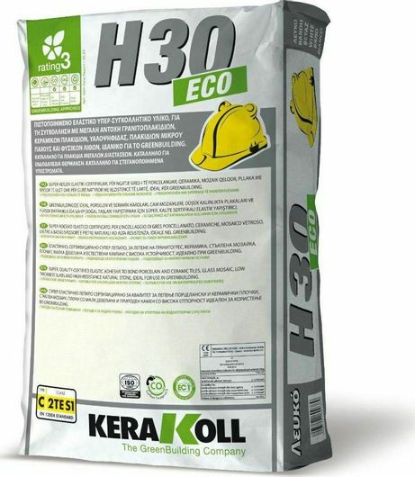 Κόλλα Πλακιδίων Kerakoll H30 Eco 25kg Λευκό