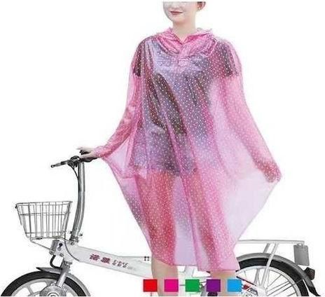 Γυναικείο Πόντσο Αδιάβροχο Μηχανής 978 - 100092 Τυχαία Επιλογή Χρώματος