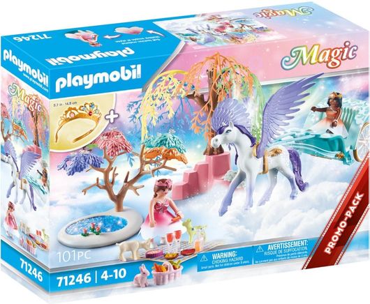 Playmobil Magic Πριγκίπισσες & Άμαξα με Πήγασο για 4+ Ετών #71246