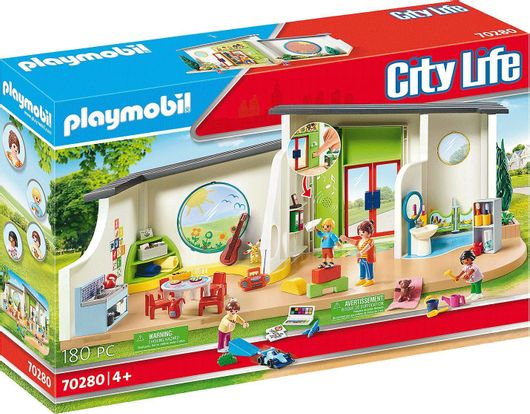 Playmobil City Life Νηπιαγωγείο Ουράνιο Τόξο για 4+ Ετών #70280