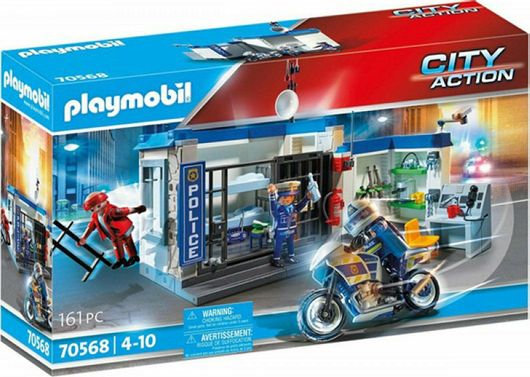 Playmobil City Action Αστυνομικό Τμήμα για 4+ Ετών