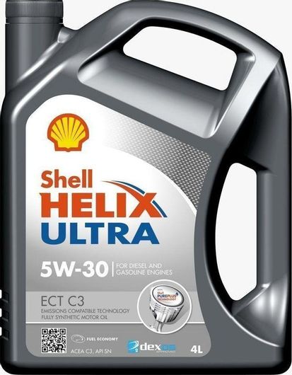 Συνθετικό Λάδι Αυτοκινήτου Shell Helix Ultra ECT 5W-30 C3 4lt