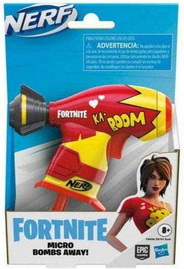 Nerf Hasbro Εκτοξευτής Microshots Micro Bombs Away! Fortnite για 8+ Ετών