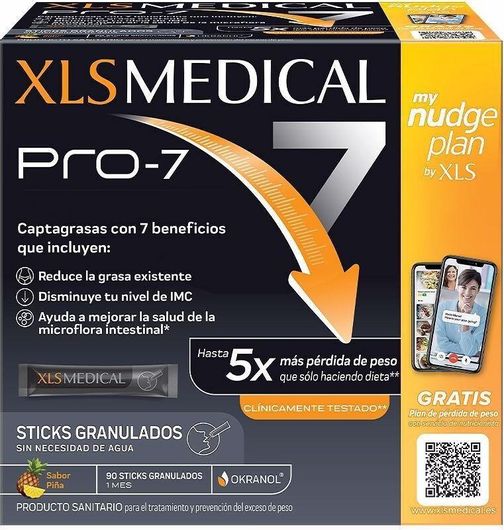 XLS Medical Pro 7 Ειδικό Συμπλήρωμα Διατροφής 90 Φακελίσκοι