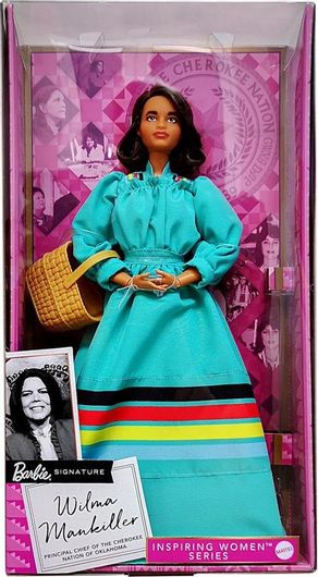 Κούκλα Barbie Mattel Συλλεκτική Inspiring Women Wilma Mankiller για 3+ Ετών