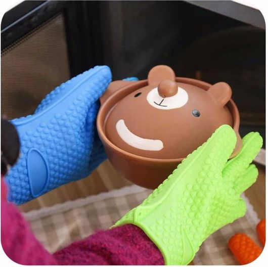 Γάντι Φούρνου GLV.004.GRN Σιλικόνης Πράσινο