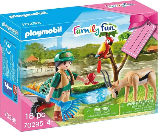 Playmobil Family Fun Gift Set-Zoo για 4+ Ετών #70295