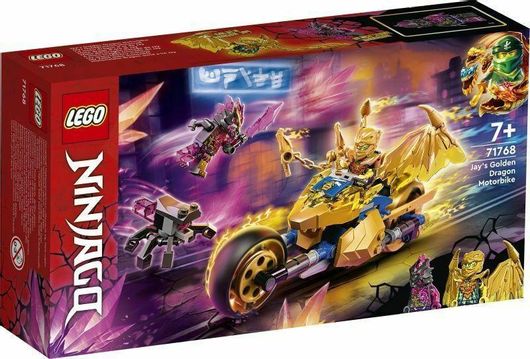 Lego Ninjago Jay's Golden Dragon Motorbike 71768 για 7+ Ετών
