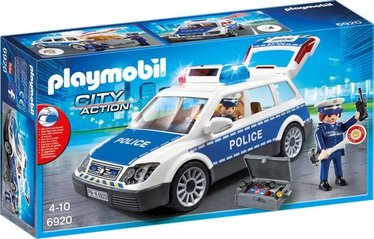 Playmobil City Action Αστυνομικό Όχημα με Φώτα Και ´Ηχο για 4+ Ετών #6920