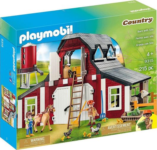 Playmobil Country Barn with Silo για 4+ ετών