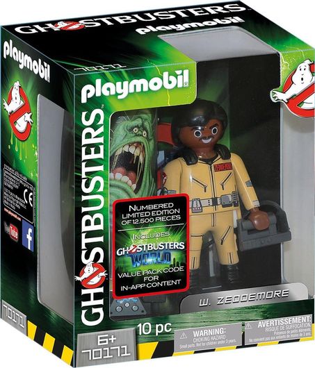 Playmobil Ghostbusters Collection Figure W. Zeddemore για 6+ Ετών #70171