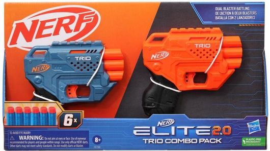 Εκτοξευτής Nerf Trio Combo Pack Elite 2.0 για 8+ Ετών