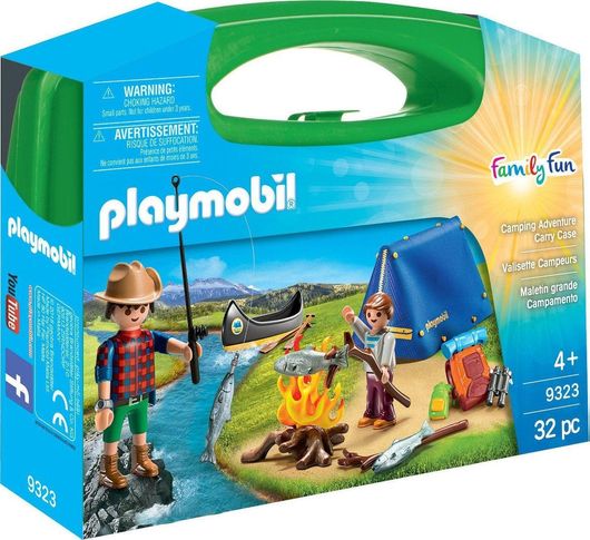 Playmobil Family Fun Camping Adventure Carry Case για 4+ Ετών #9323