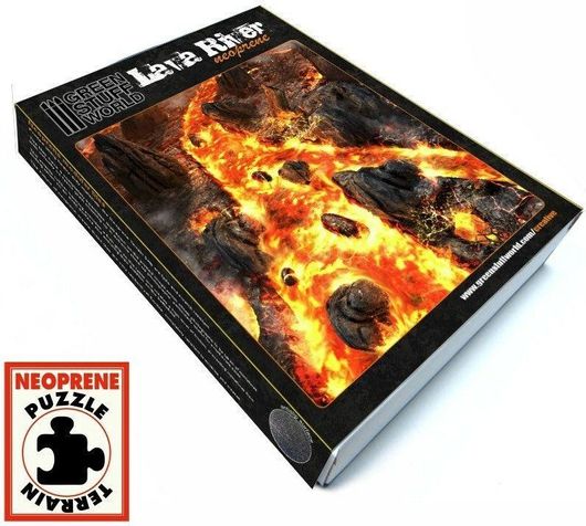 Neoprene Terrain Set (Lava River)