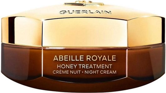 Κρέμα Προσώπου Guerlain Abeille Royale Honey Νυκτός για Αντιγήρανση & Λάμψη με Υαλουρονικό Οξύ & Κολλαγόνο 50ml