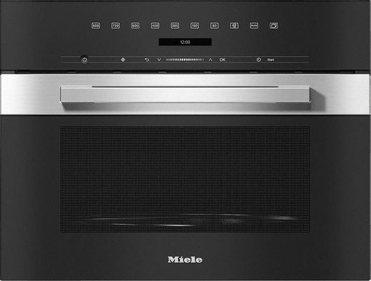 Miele M 7240 TC Εντοιχιζόμενος Φούρνος Μικροκυμάτων με Grill 46lt Inox