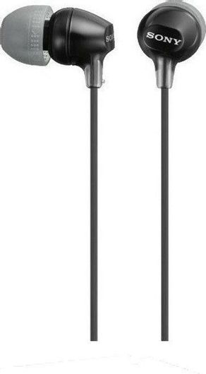 Ακουστικά Ψείρες Sony In Ear MDR-EX15LP Μαύρο