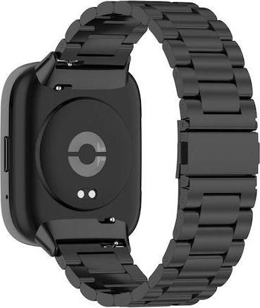 Three Bead Λουράκι Ανοξείδωτο Ατσάλι Μαύρο Redmi Watch 3 Active