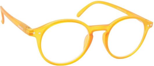 Στρογγυλά Γυαλιά Πρεσβυωπίας με έλασμα ORAMONT PL 1129 YEL Με blue light block φίλτρο +3.75 με θήκη και πανάκι