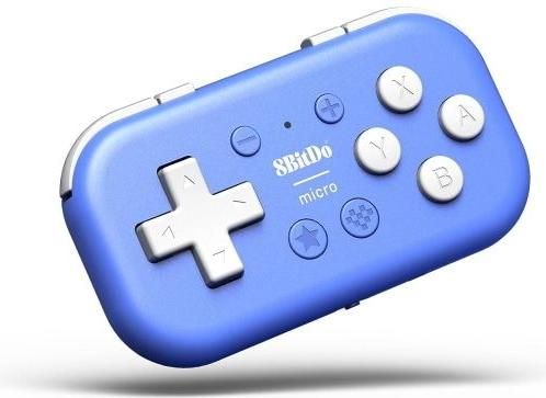 8Bitdo Micro Ασύρματο Gamepad για Android/Switch Μπλε