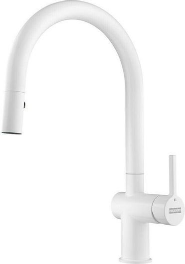 Franke Active J Ψηλή Μπαταρία Κουζίνας Πάγκου με Ντουζ Λευκή
