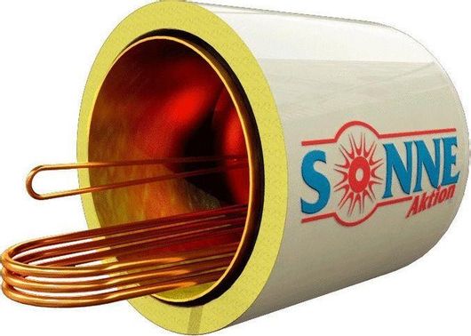 Boiler Ηλιακού Sonne 160lt Μπρονζέ Τριπλής Ενέργειας 992