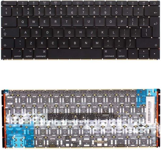 Πληκτρολόγιο Laptop για Apple Macbook Retina 12'' A1534 UK layout (big enter) 