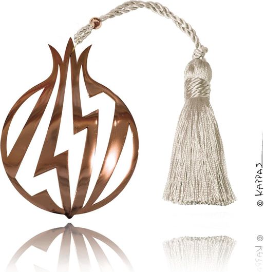 Γούρι 2024 Flash Του Μιχάλη Καρρά Ροζ Χρυσό μεσαίο 115x85 