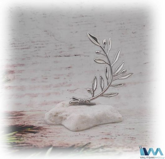 Γούρι Kostibas 6714-102ay Χριστουγεννιάτικο Πέτρα Ασημί Kostibas 6714-102ay