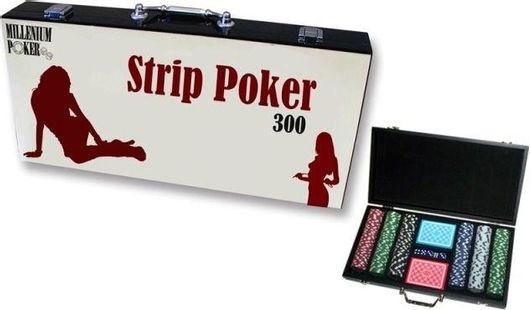 Μάρκες Poker Modiano Strip Σετ 300 11.5gr σε Βαλίτσα με 2 Τράπουλες