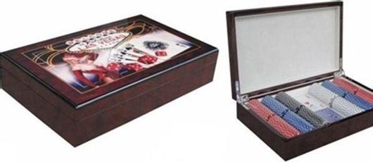 Μάρκες Poker Modiano Σετ 300 11.5gr σε Κασετίνα