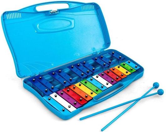 Ξυλόφωνο Costway με 25 Πλάκες Μεταλλικό για 3+ Ετών