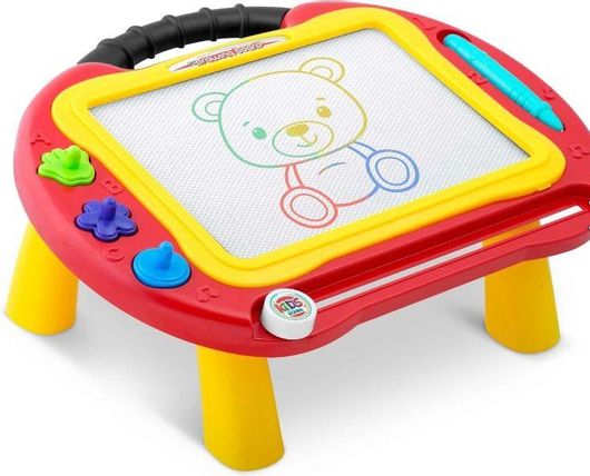 Μαγνητικός Πίνακας Ricokids Τραπέζι Σχεδιασμού Κόκκινο