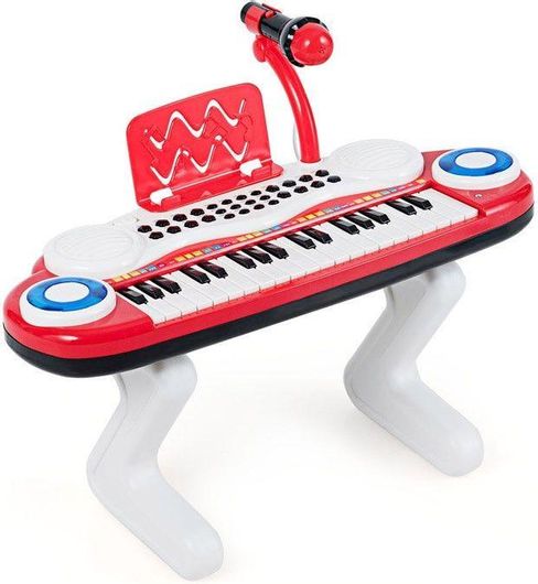 Αρμόνιο Costway Ηλεκτρονικό 37 Πλήκτρων με Δυνατότητα Καραόκε για 18+ Μηνών