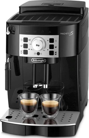 De'Longhi Magnifica S Αυτόματη Μηχανή Espresso 1450W Πίεσης 15bar με Μύλο Άλεσης Μαύρη