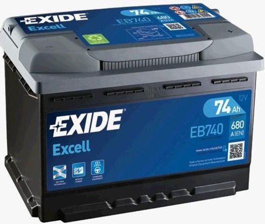 Μπαταρία Αυτοκινήτου / Σκάφους Exide 74Ah & CCA 680A