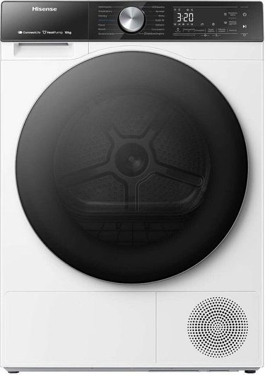 Στεγνωτήριο Hisense DH5S102BW 10kg A+++ με Αντλία Θερμότητας